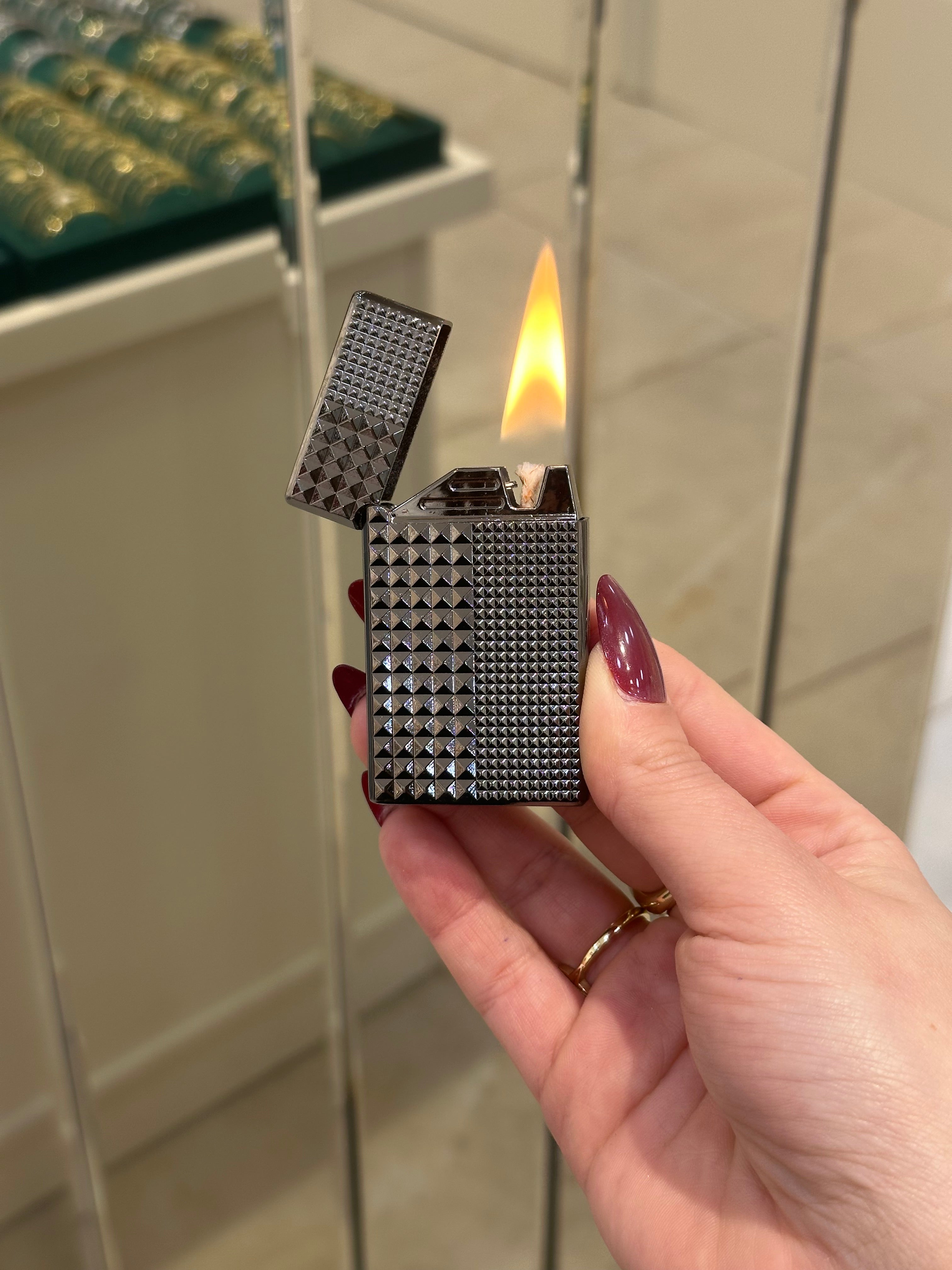 Ses Sensörlü Benzinli Lux Çakmak