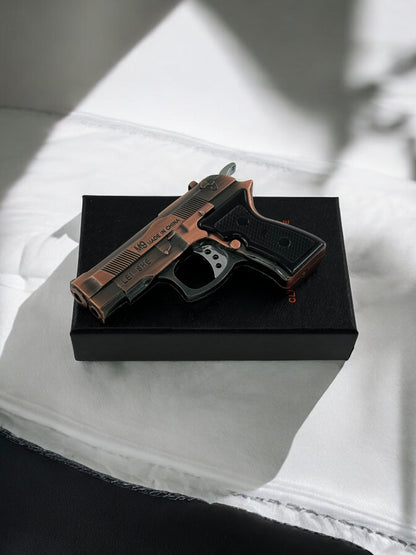 Lazerli Mini Beretta Model Tabanca Çakmak