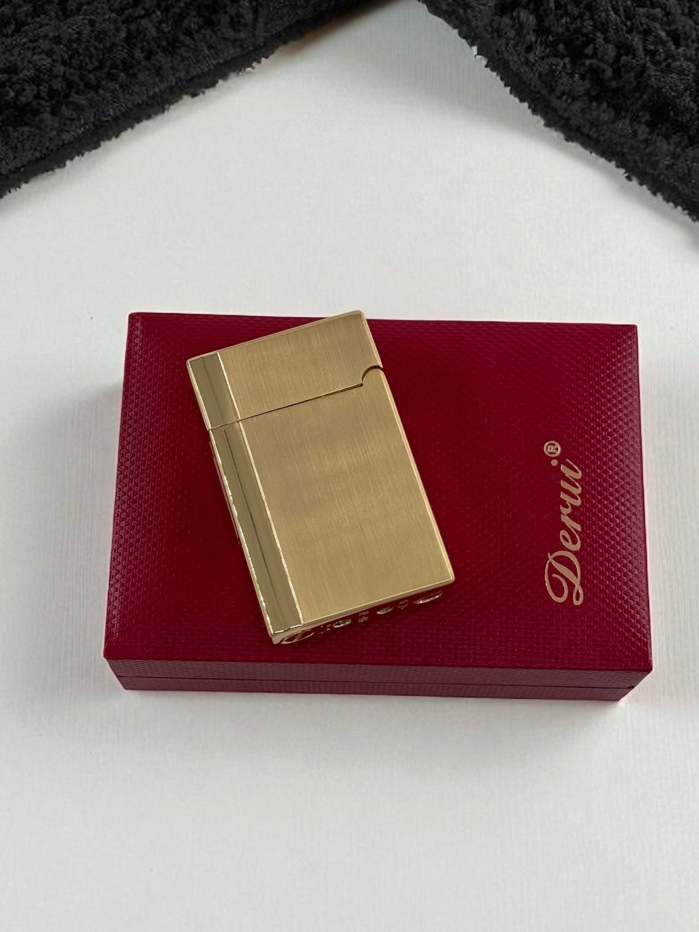 Derui Lux Altın Gazlı Çakmak 1312