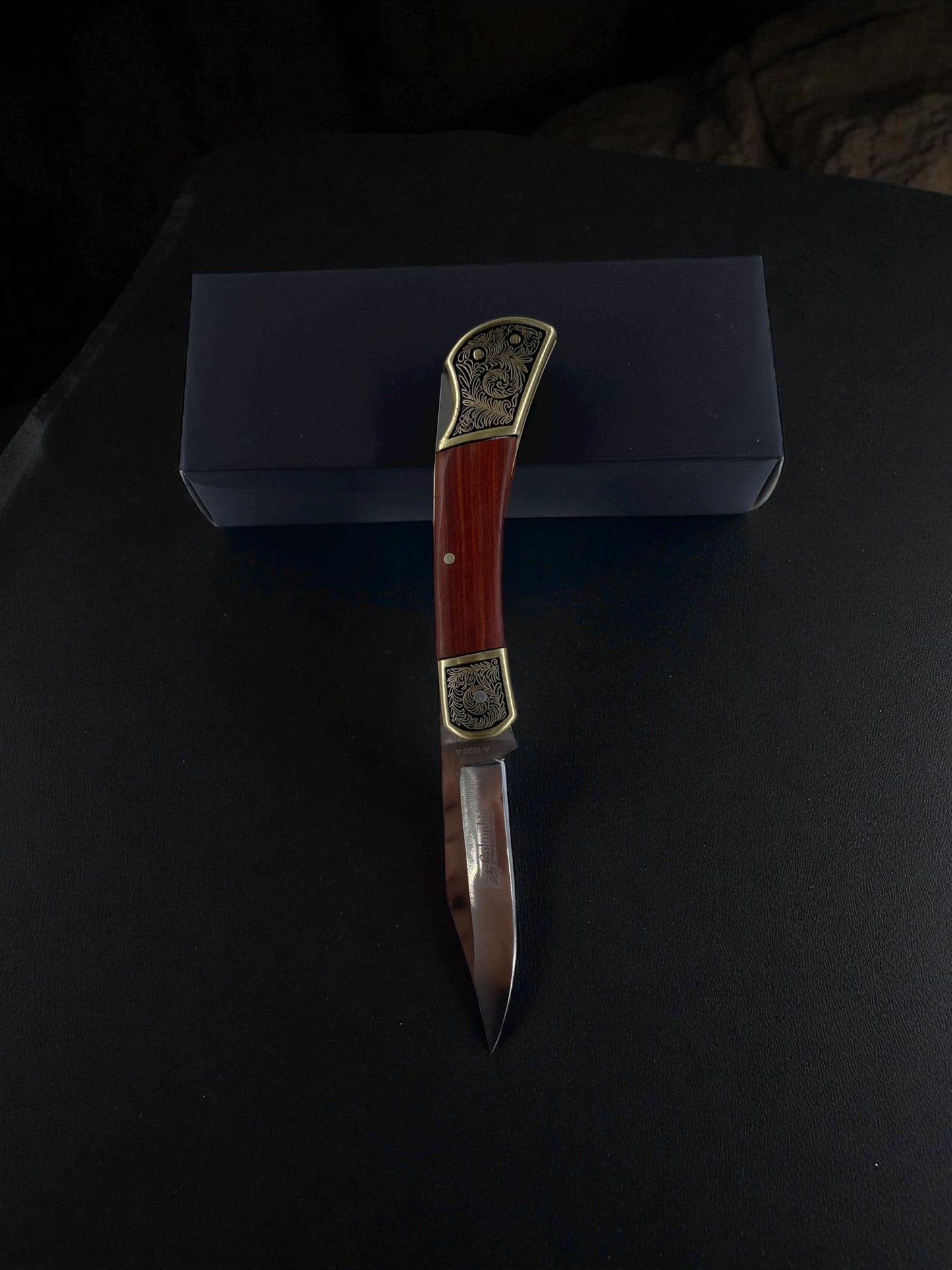 İşlemeli Klasik Ahşap Çakı