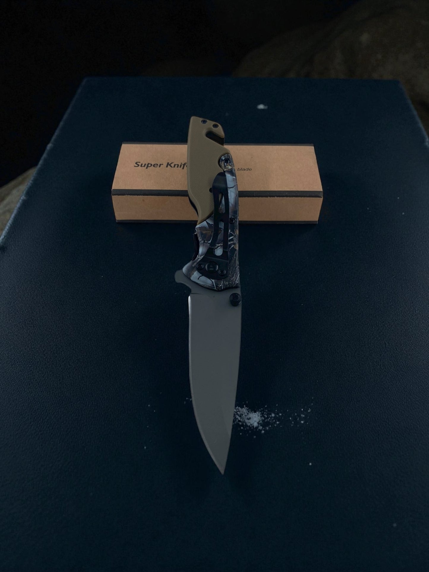 Kum Rengi  Katlanır Kamuflaj Gövdeli  Çelik Çakı