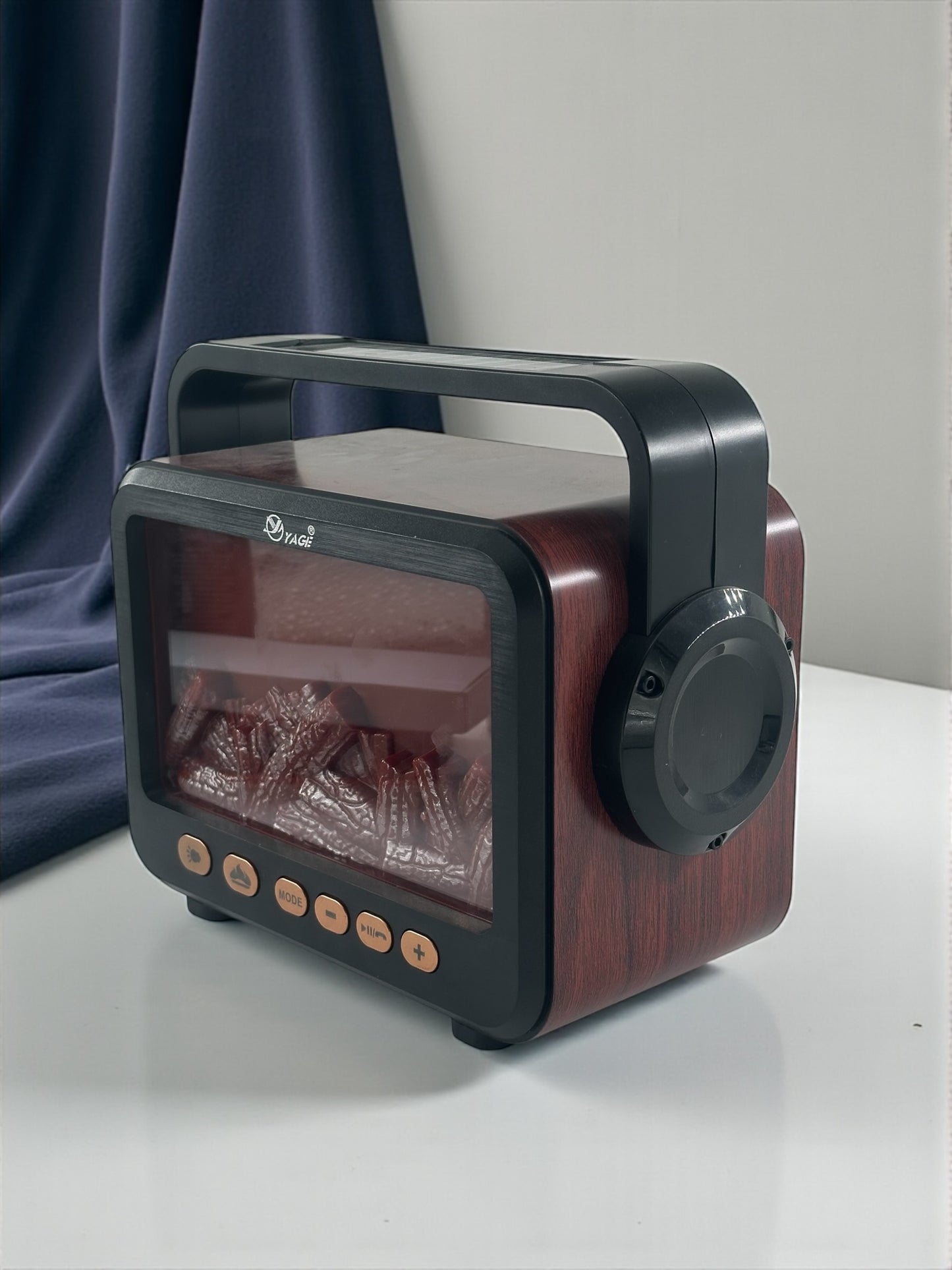 Nostaljik Bluetooth Bağlantılı Şömineli  Radyo YG-850