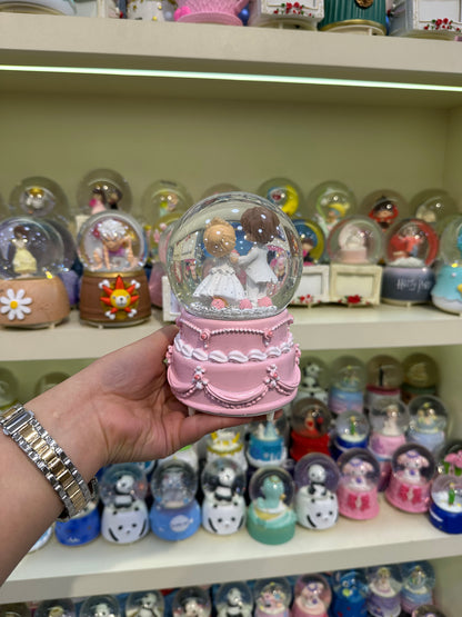 Büyük Boy Sevgili Kar Küresi