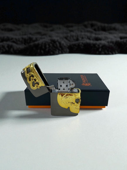Kuru Kafa Zippo Çakmak 3666