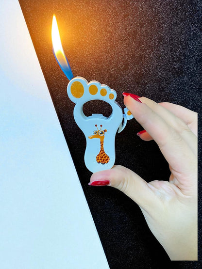 Ayak Şeklinde Çakmak Gazoz Açacağı