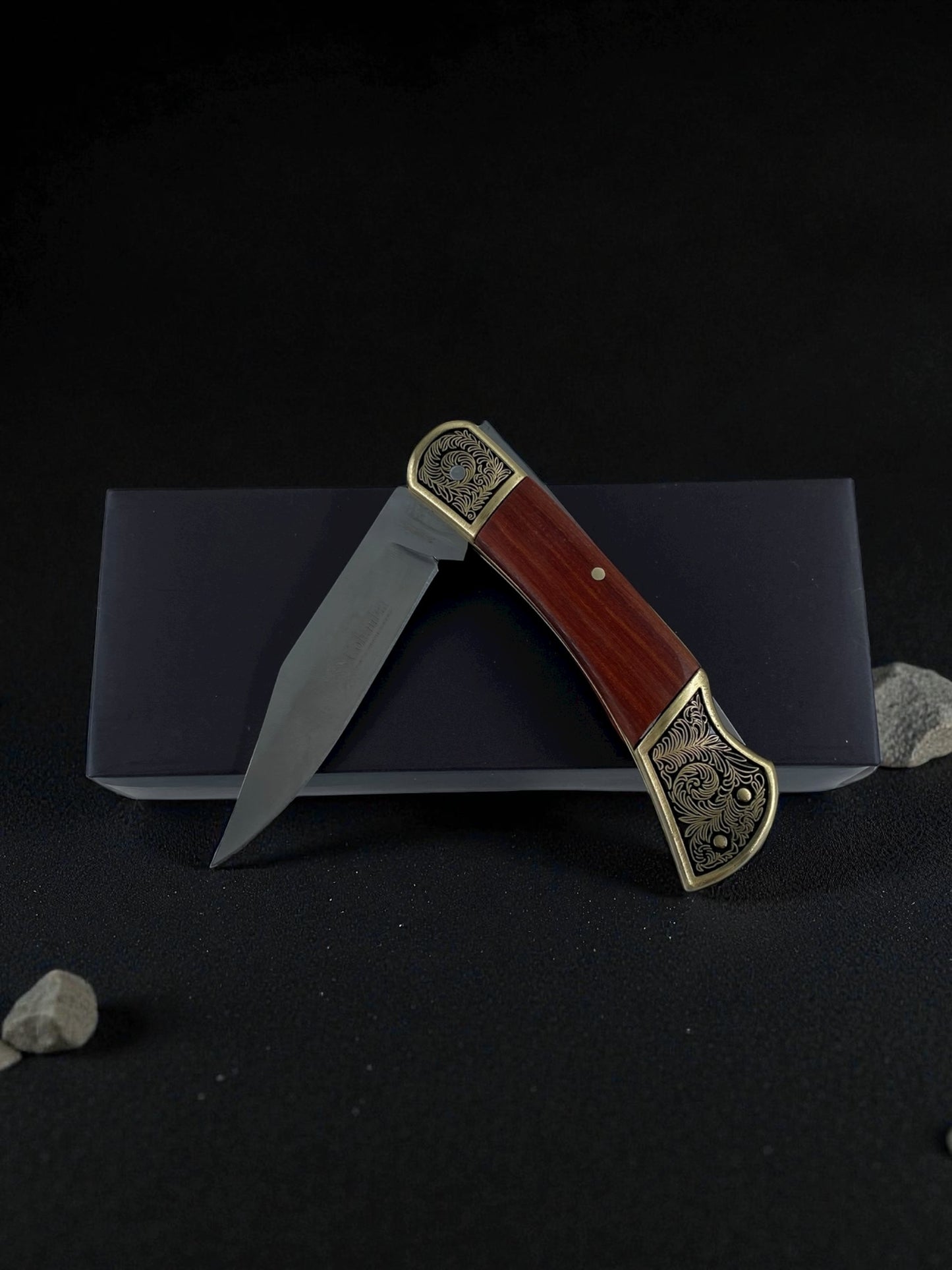 İşlemeli Klasik Ahşap Çakı