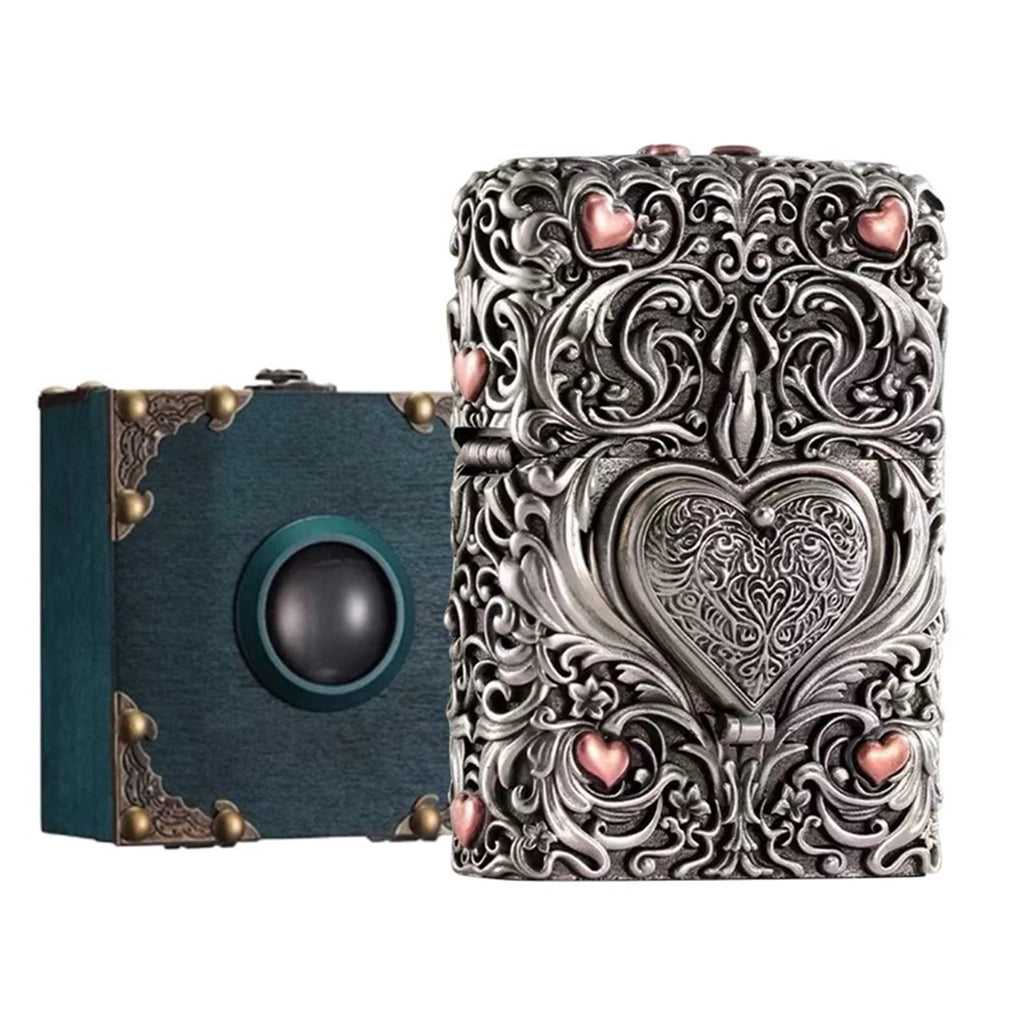 Genuine Kalp Tasarımlı Limited Edition Asya Zipo