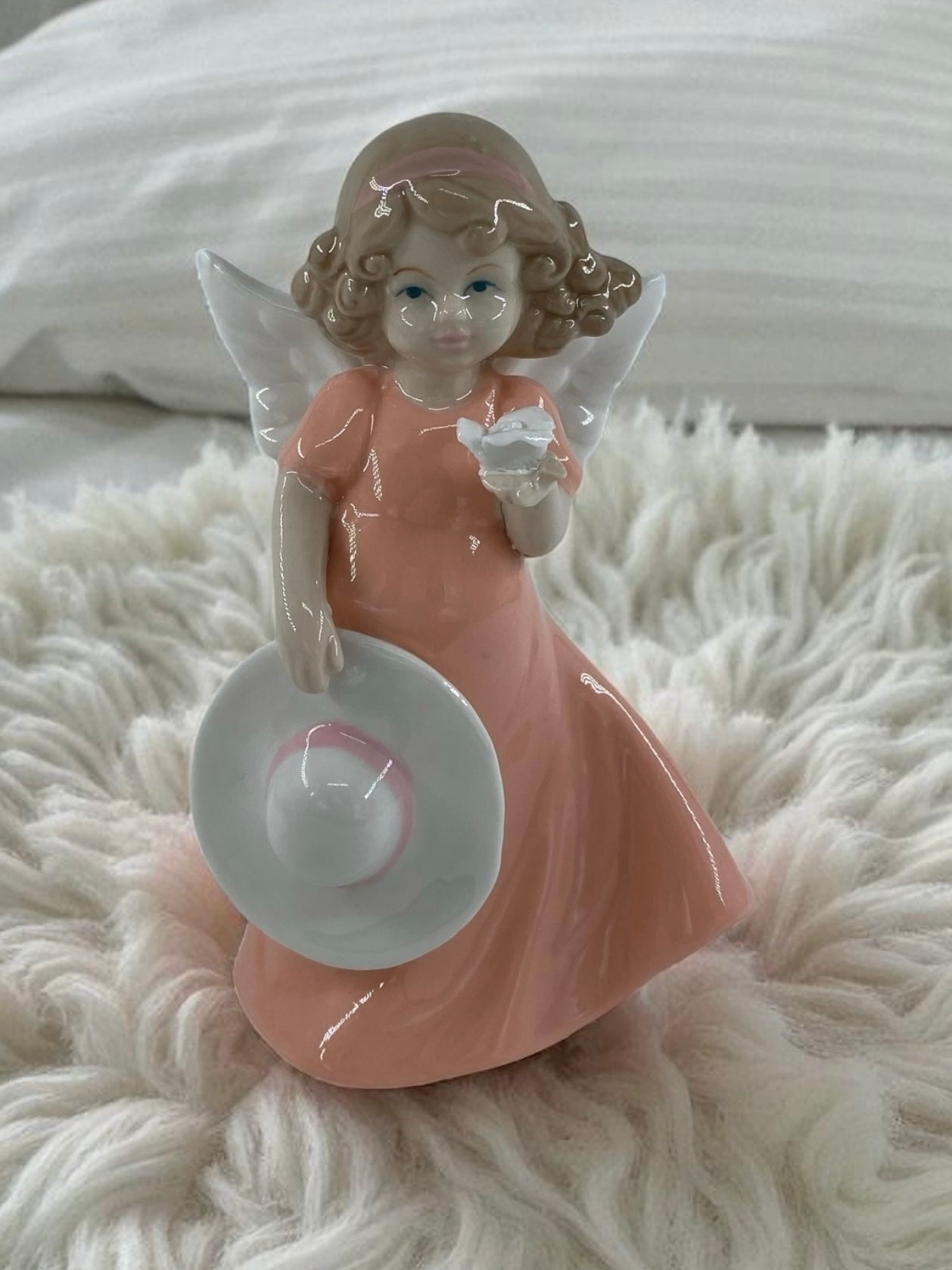 Porselen Melek Biblo Küçük