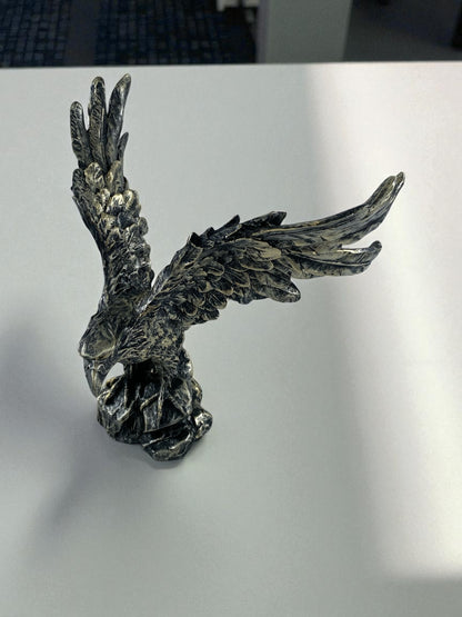 Kanatlı Kartal Biblo Gümüş