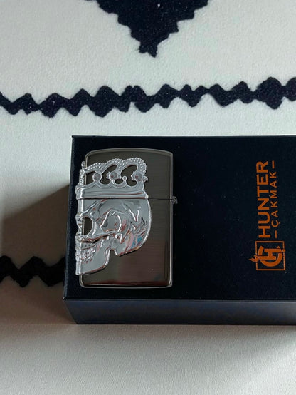 Kuru Kafa Zippo Çakmak 3666