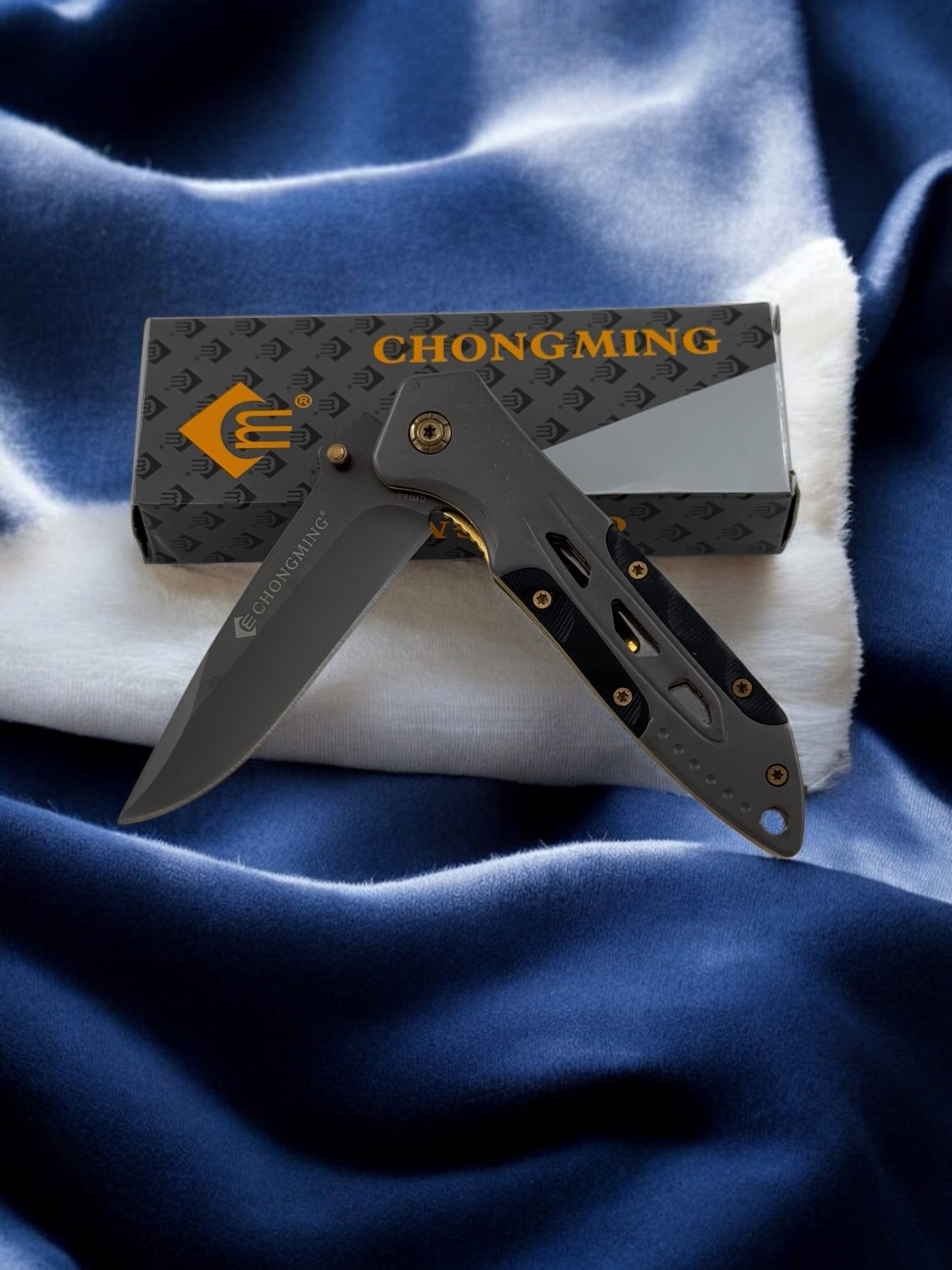 Chongming Çakı Titanyum Gold CM84