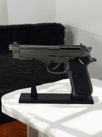 Metal Beretta Model Standlı Tabanca Çakmak 1511
