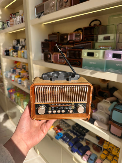 Nostaljik Bluetooth Bağlantılı Radyo VM-820