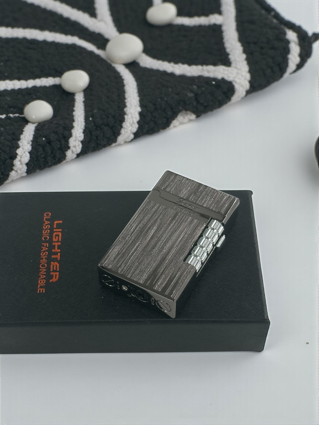 Lüx Dupont Model Metal Çakmak
