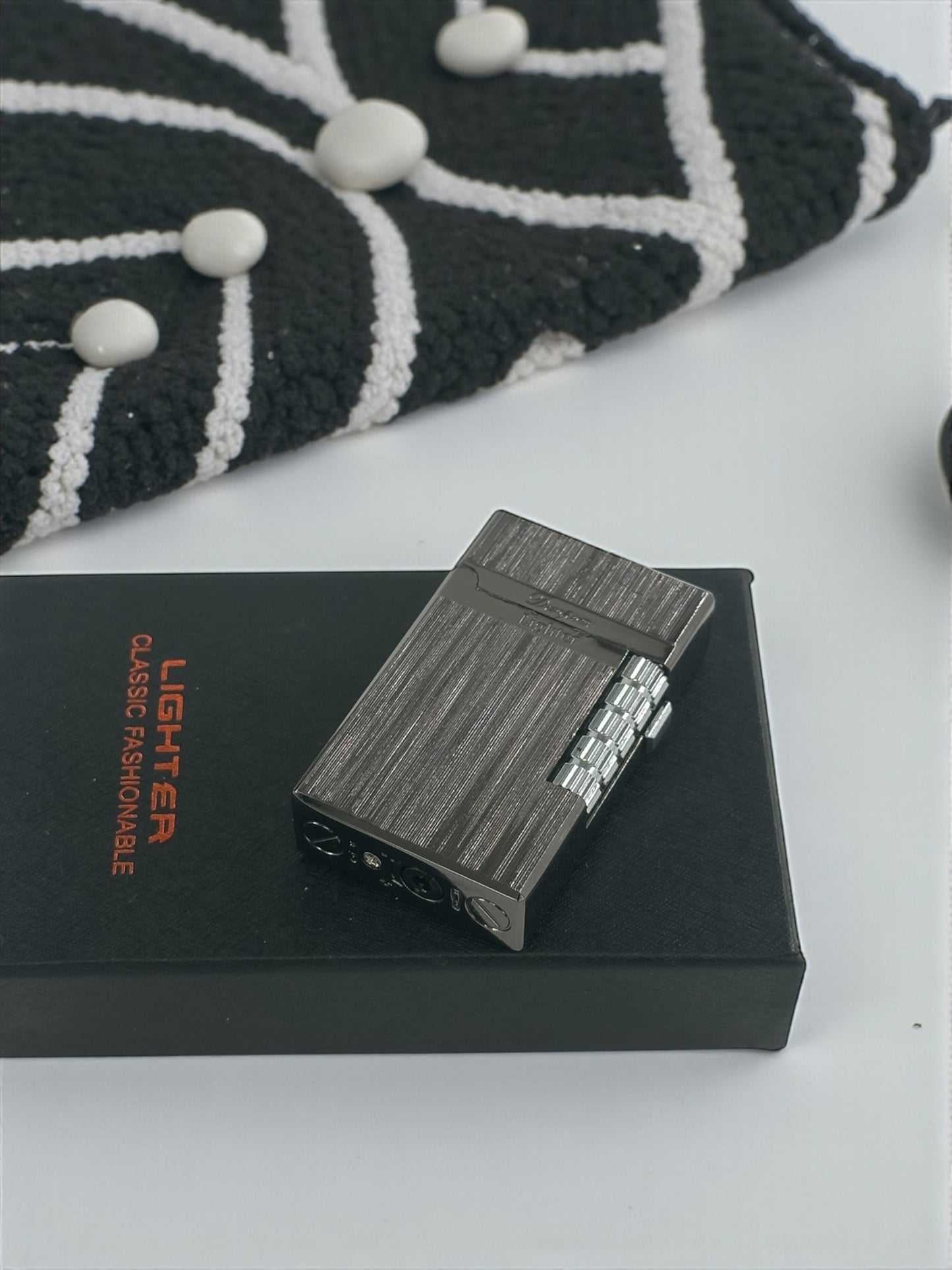 Lüx Dupont Model Metal Çakmak