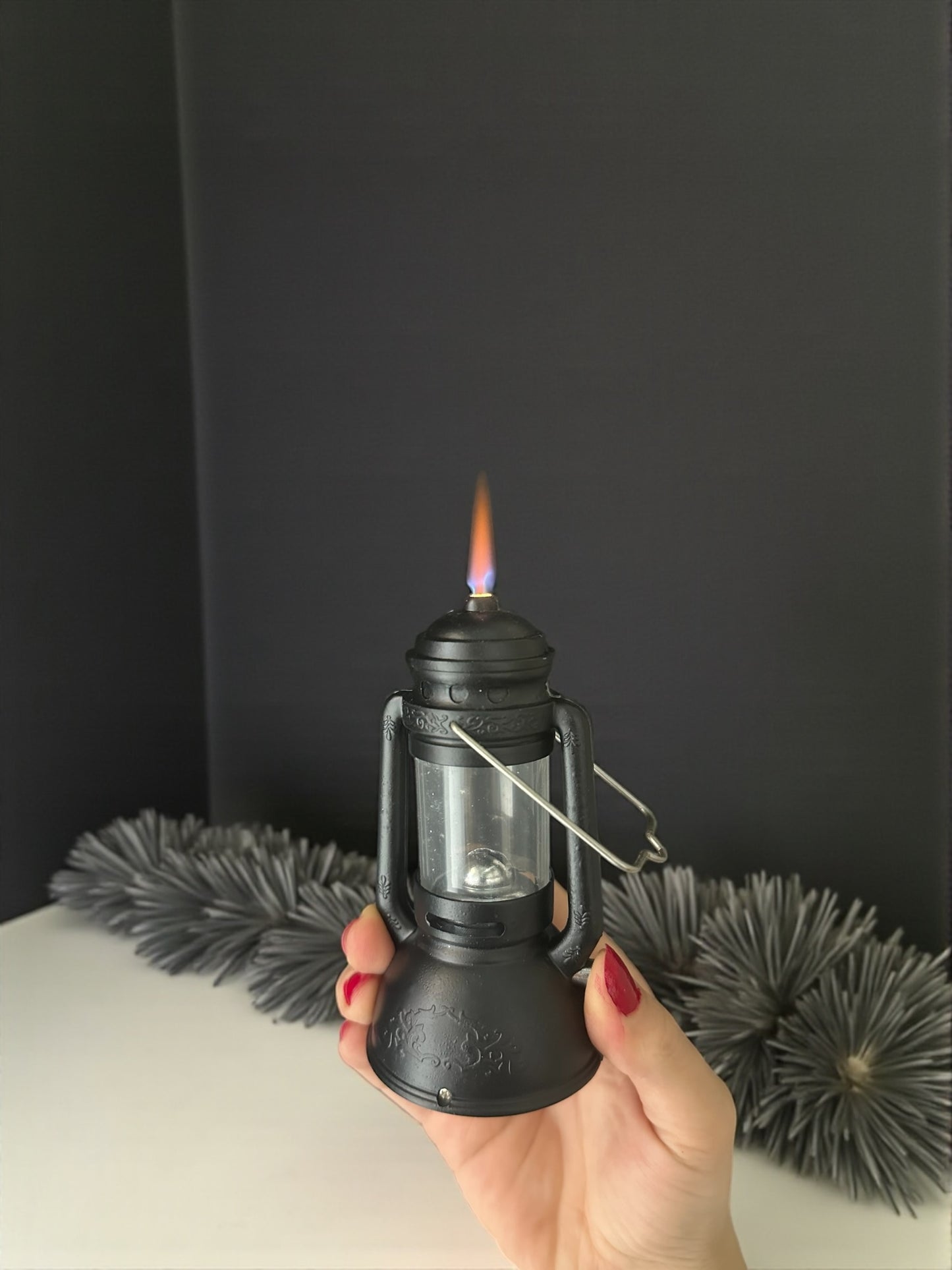 Gaz Lambası Şeklinde Pürmüzlü Çakmak