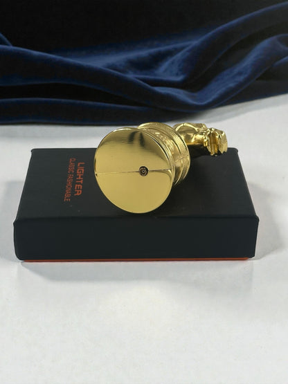 At Figürlü Renkli Alevli Pürmüzlü Çakmak