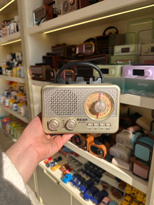 Nostaljik Bluetooth Bağlantılı Radyo M-1231BT