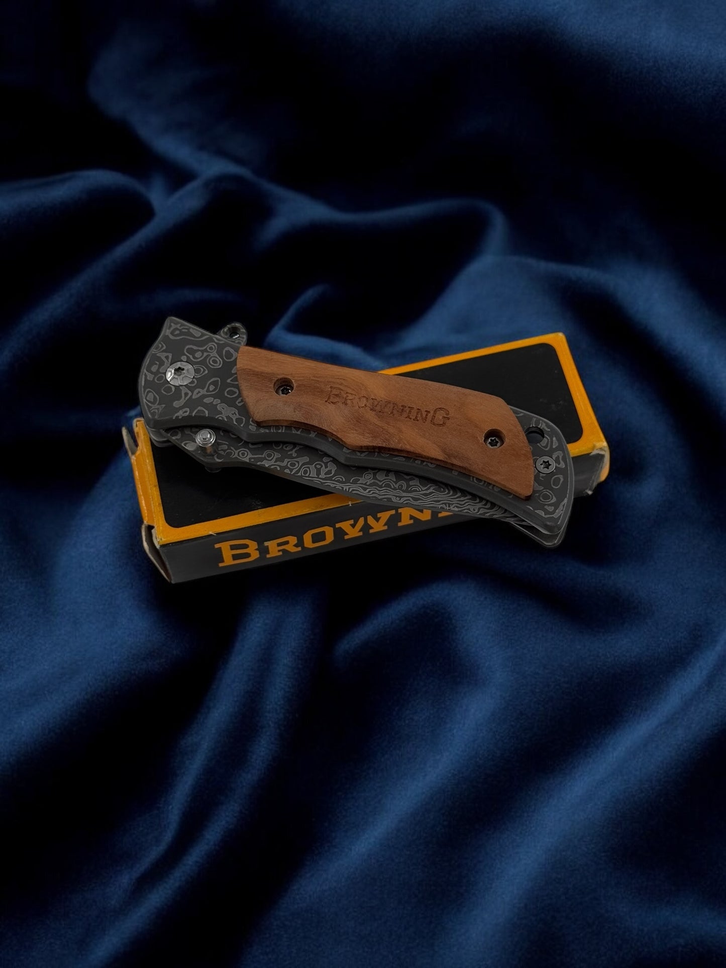 Mini Model Browning Damascus  Çakı 2-35
