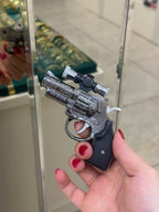 İşlemeli Lazerli Tabanca Çakmak 1319