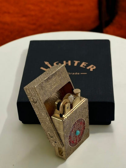 High Grade Lighter Özel Seri Prinç İşlemeli Çakmak