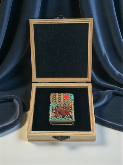 Chief İşlemeli Lüx Benzinli Çakmak