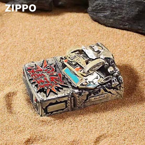 Off-Road 4x4 Jip Temalı Orjinal Limited Edition Asya Zipo