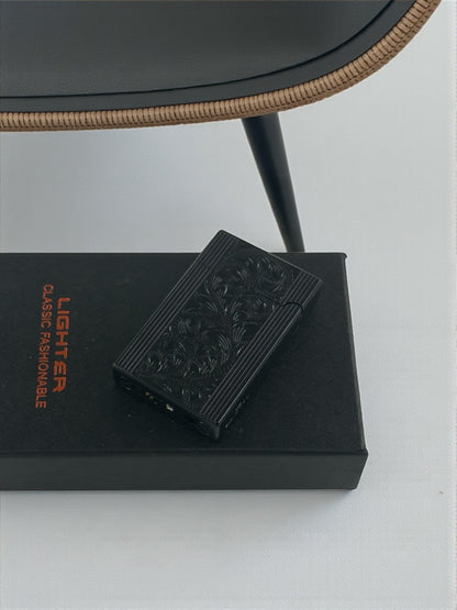 Lüx Kabartmalı Dupont Model Metal Çakmak