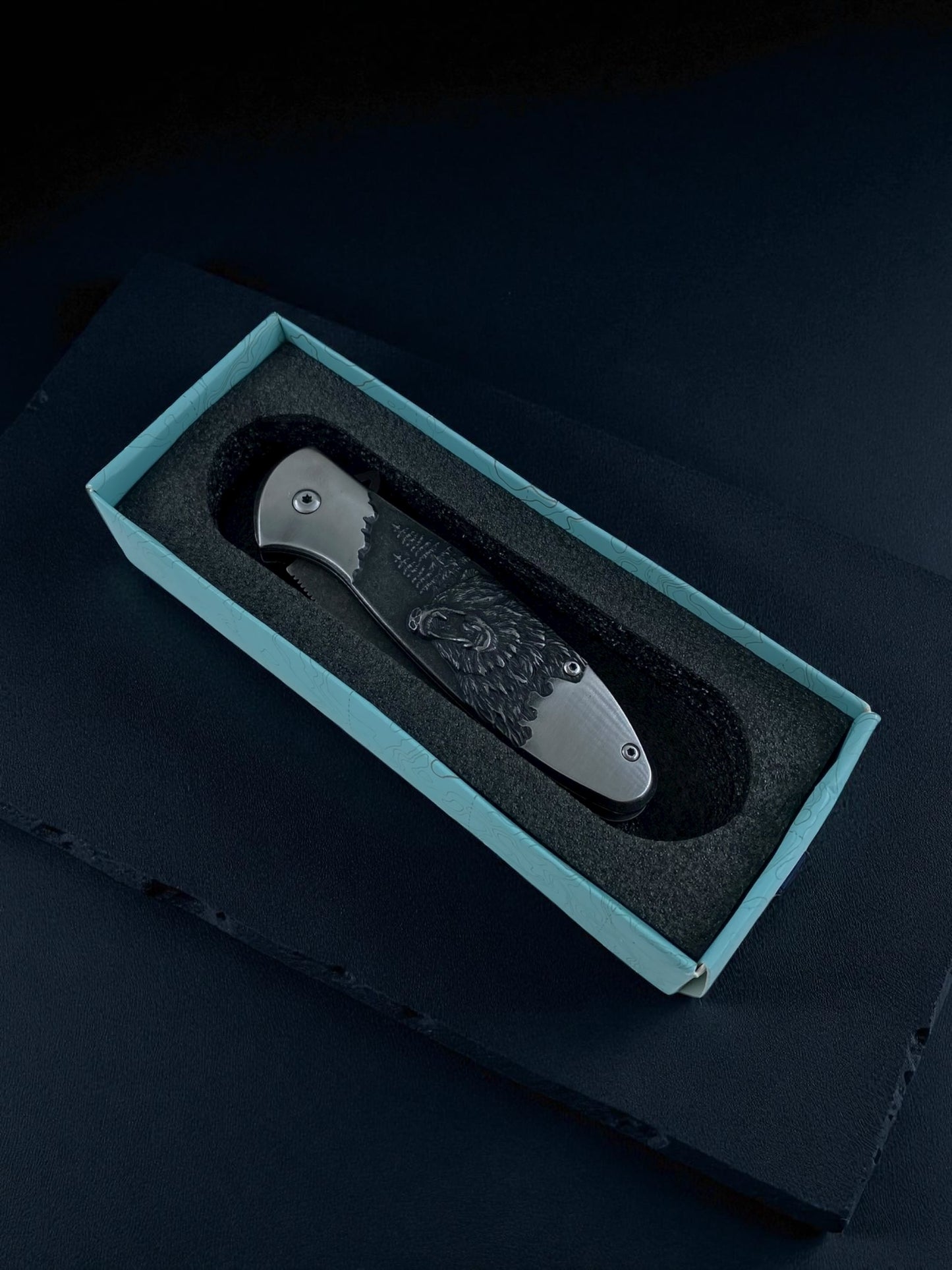 Columbia Metal Kurt Desenli Taktik Çakı