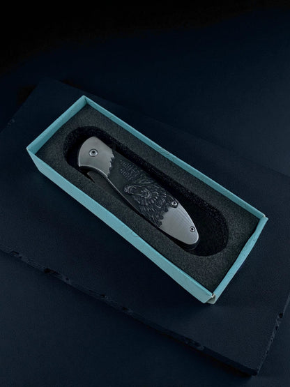 Columbia Metal Kurt Desenli Taktik Çakı