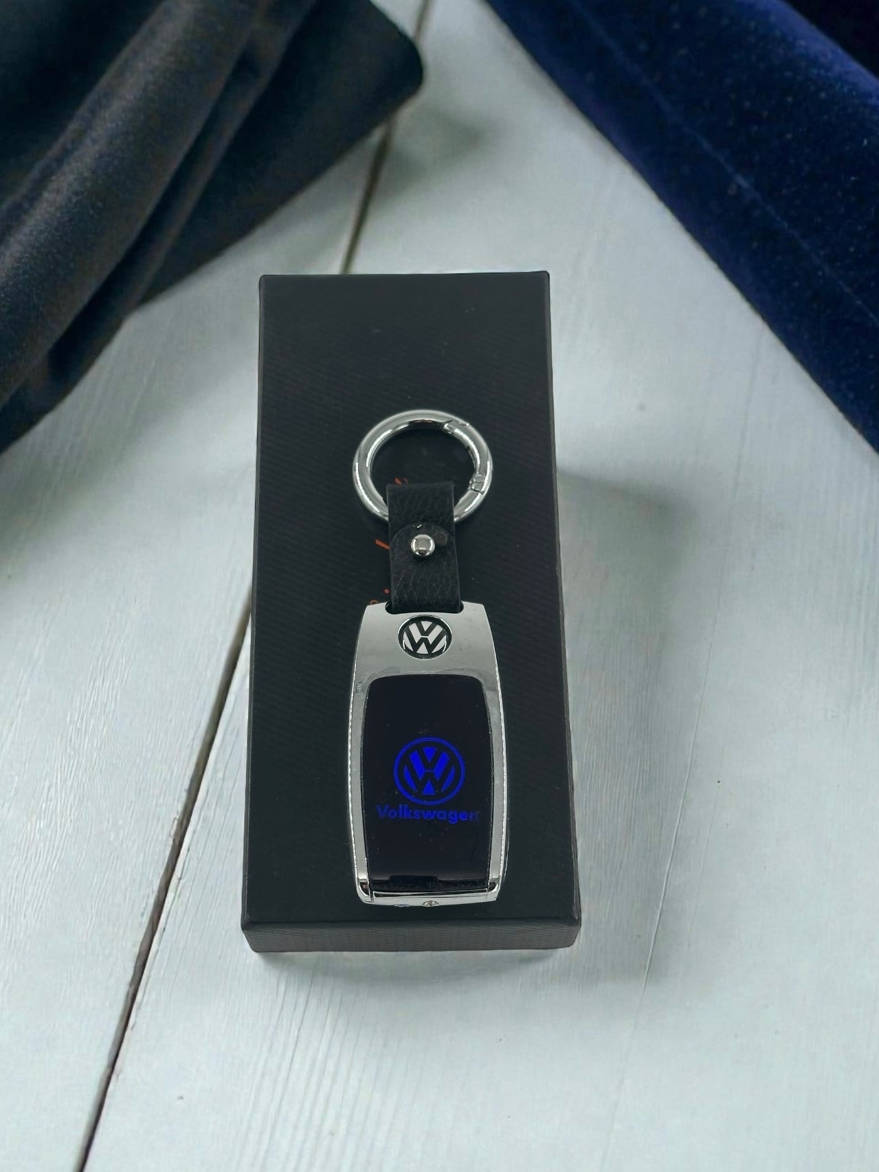 Ekranlı Wolksvagen Elektronik Anahtarlık Çakmak