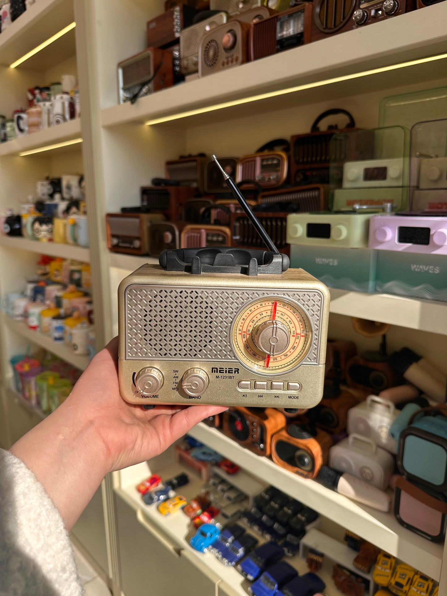 Nostaljik Bluetooth Bağlantılı Radyo M-1231BT