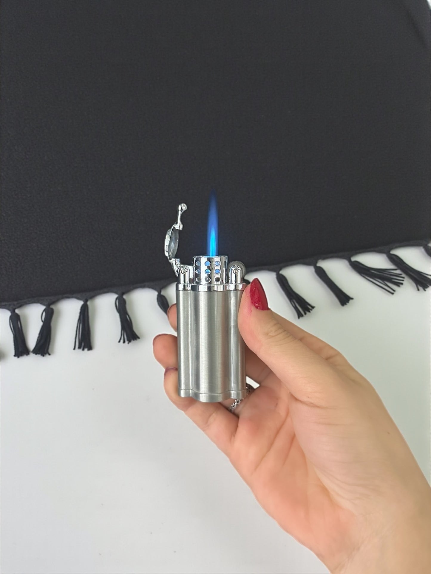 Metal Taşlı Pürmüzlü Çakmak