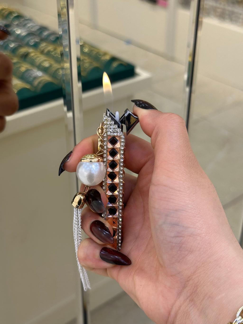 Arabic Charmlı Taşlı Çakmak 5577