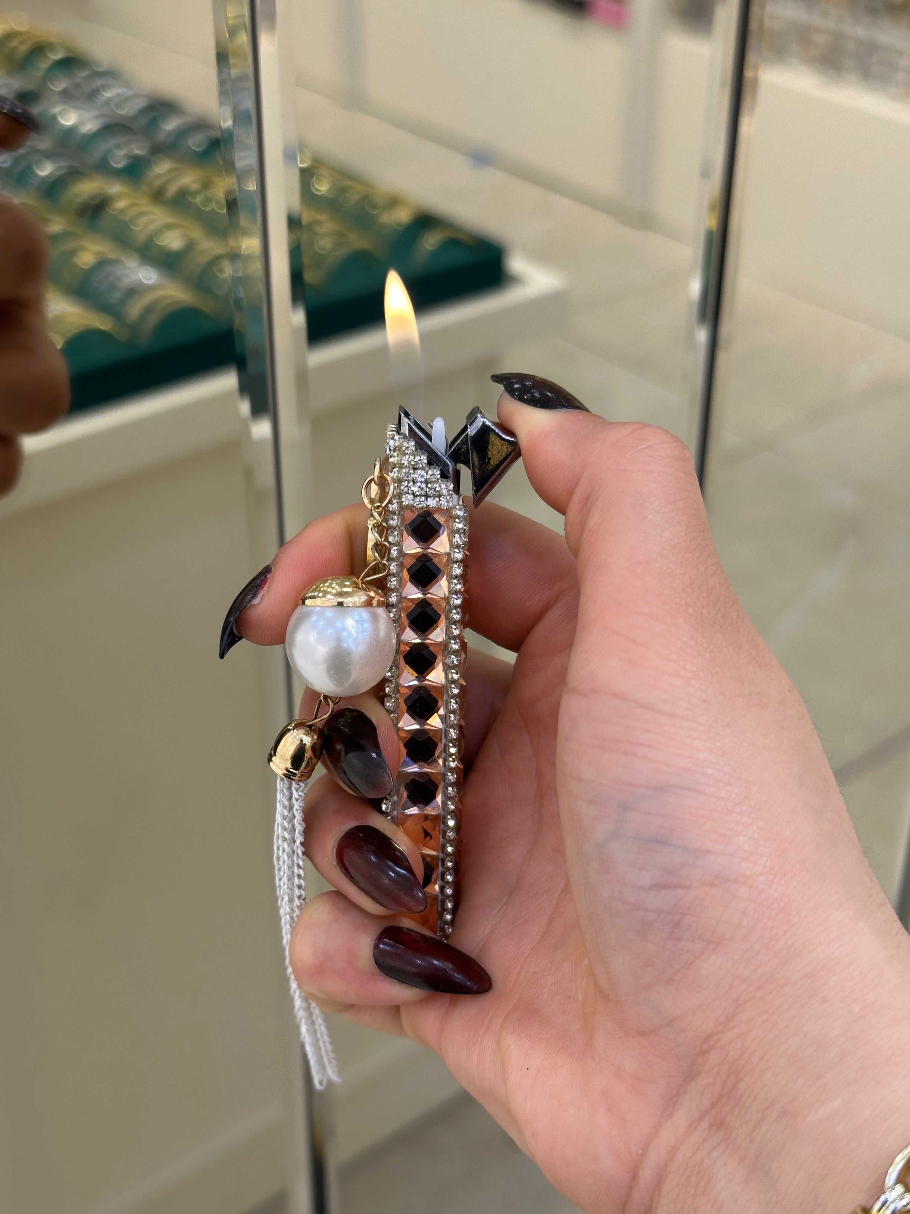 Arabic Charmlı Taşlı Çakmak 5577