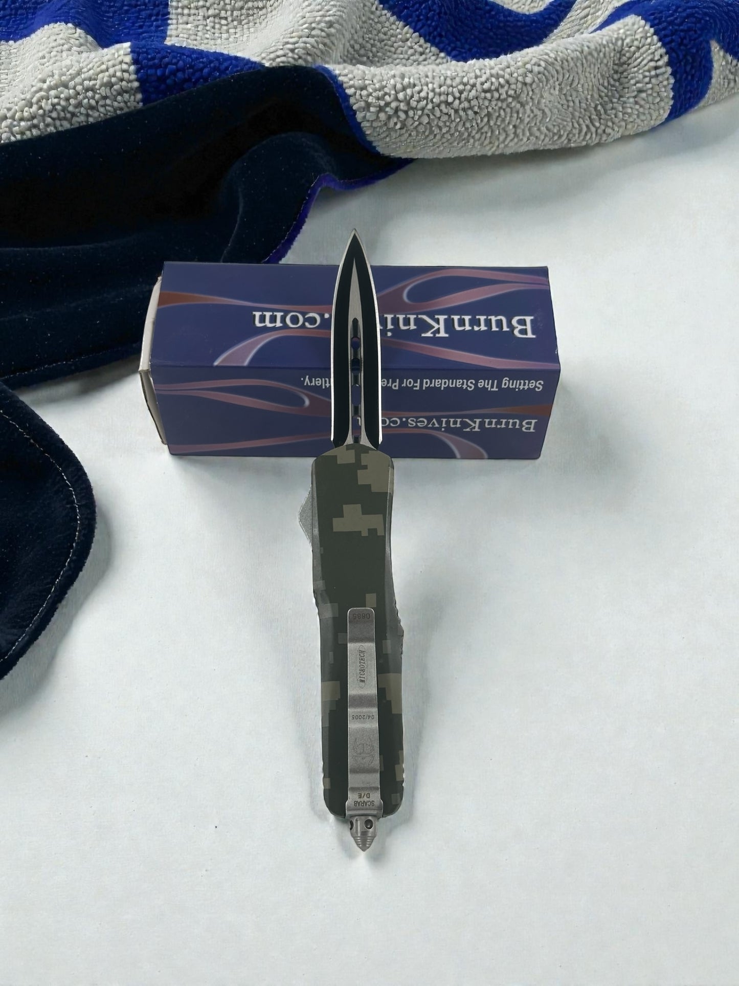 Kemere Takmalı Renkli İçten Çıkmalı Çakı Yeşil