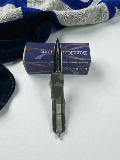 Kemere Takmalı Renkli İçten Çıkmalı Çakı Yeşil