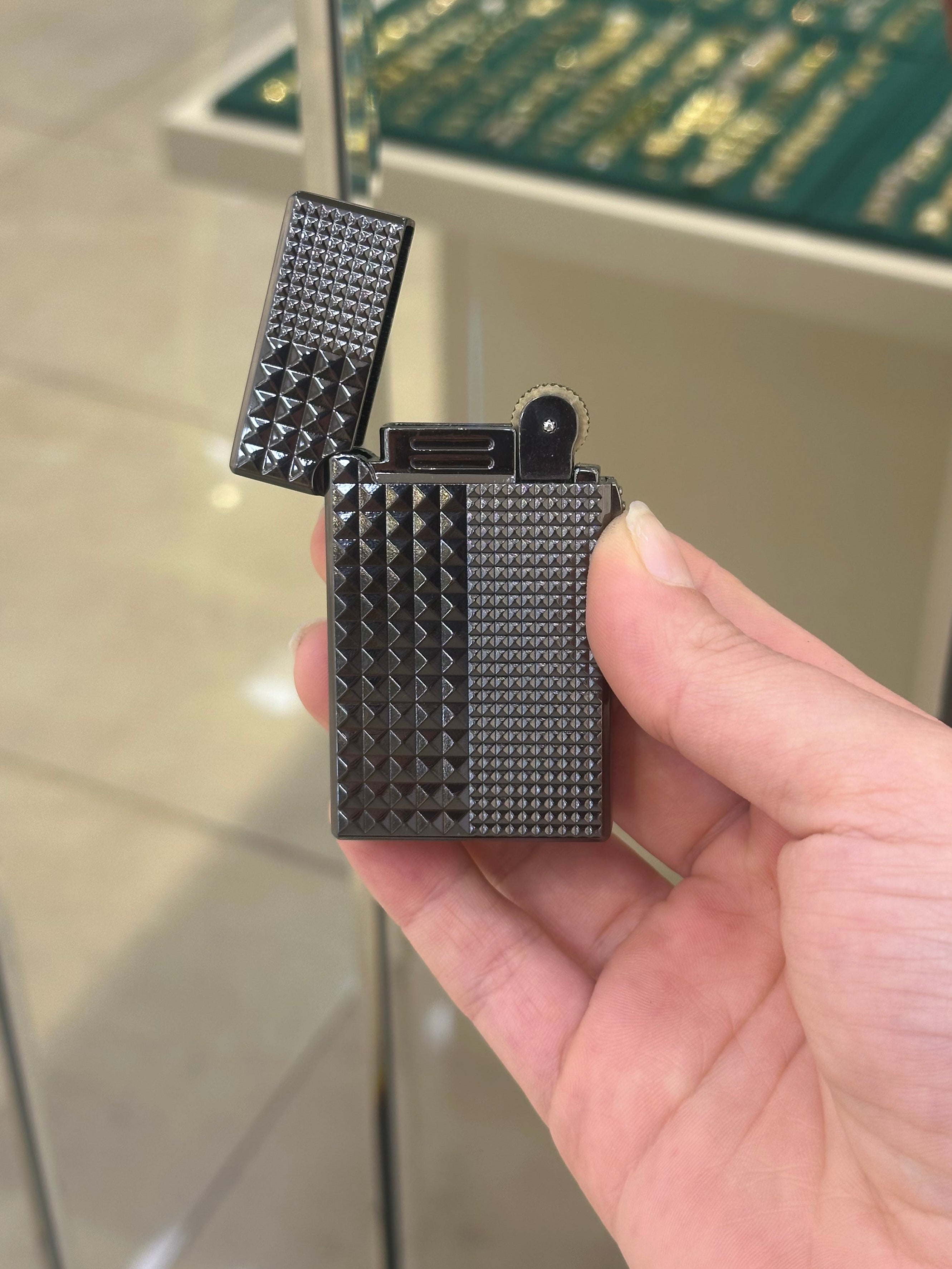 Metal Çift Yanan Pürmüzlü Çakmak