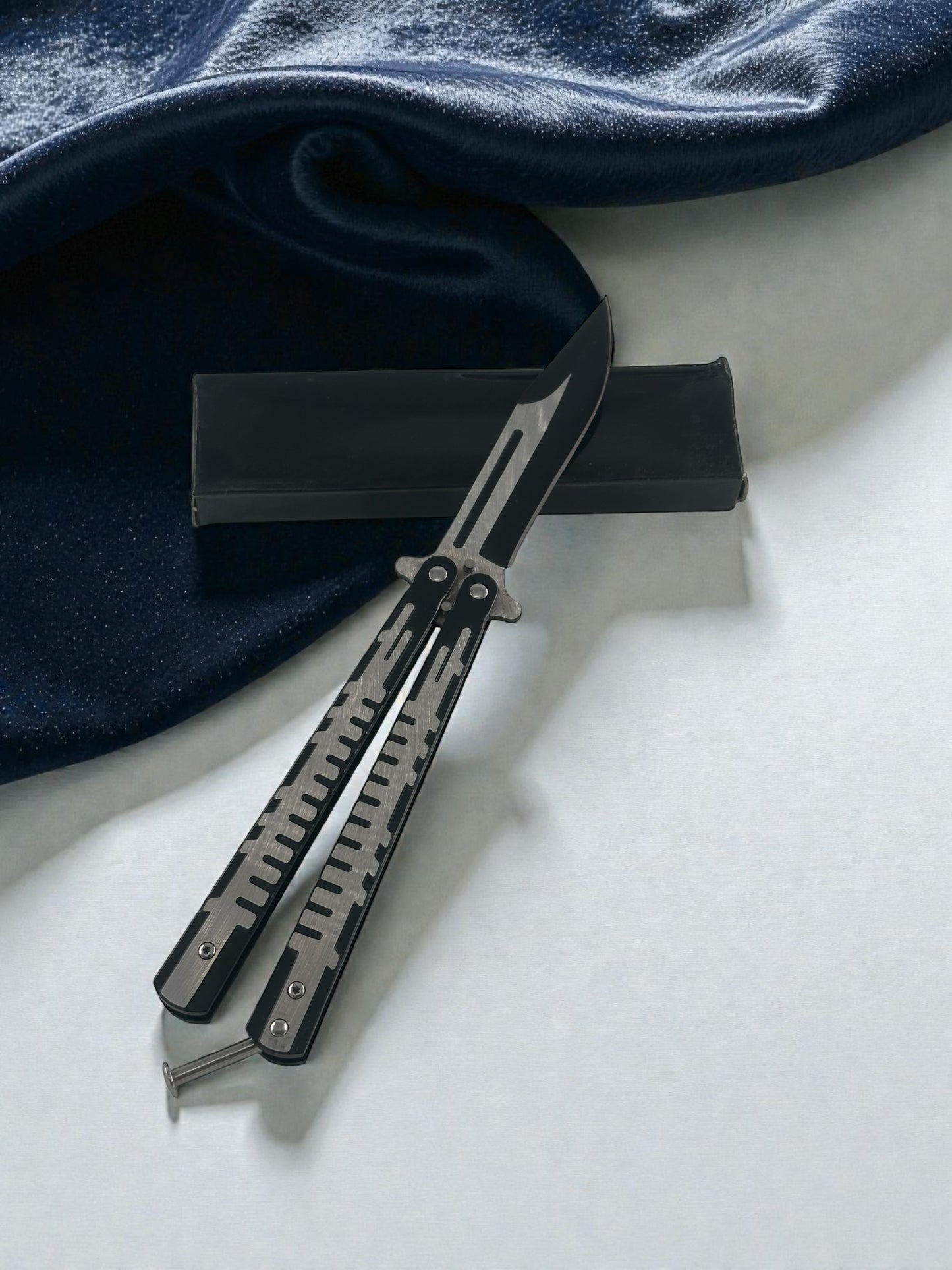 Metal Büyük Boy Kelebek Çakı