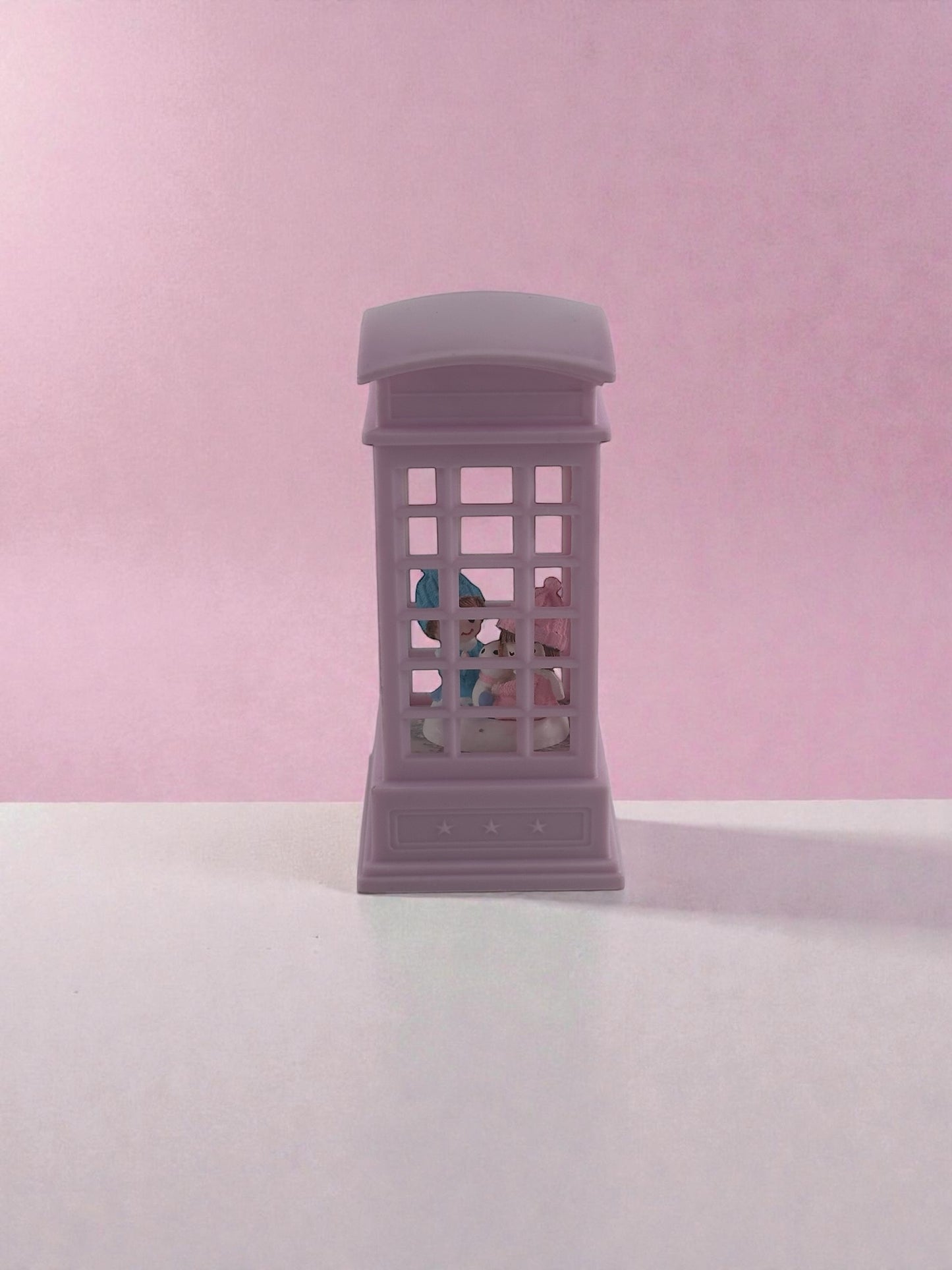 Sonsuzluk Aşk Temalı Işıklı Telefon Kulübesi