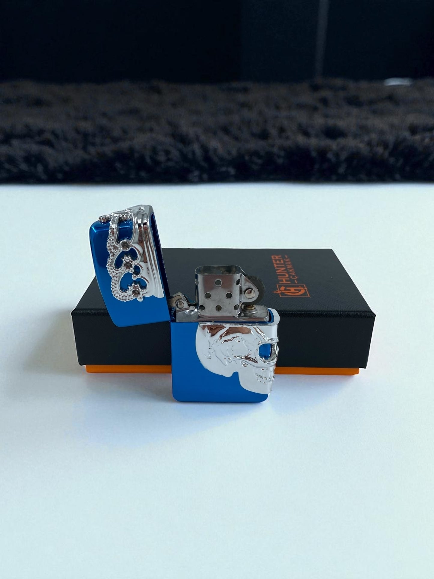 Kuru Kafa Zippo Çakmak 3666