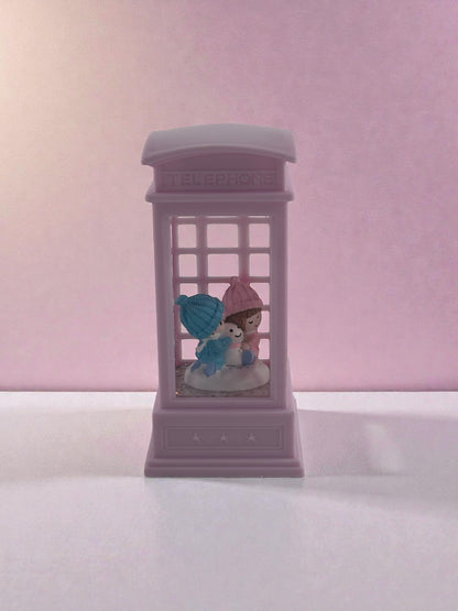Sonsuzluk Aşk Temalı Işıklı Telefon Kulübesi