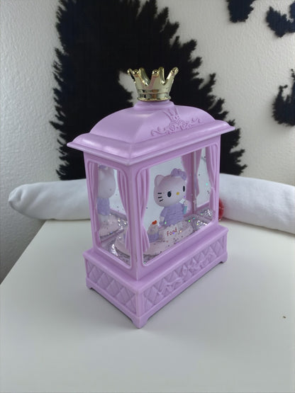 Hello Kitty Işıklı Simli Pls. Fanus