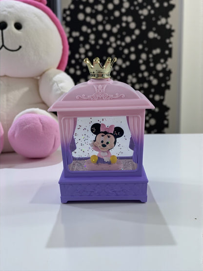 Mickey Mause Işıklı Simli Pls. Fanus