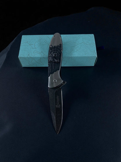 Columbia Metal Kurt Desenli Taktik Çakı