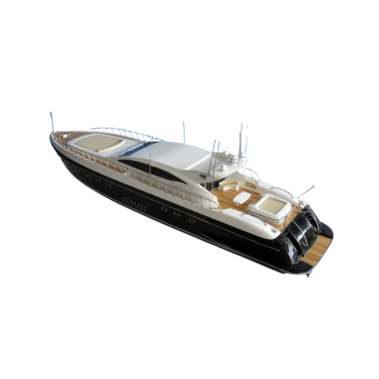 Mangusta 108 Black Hull Modern Yachts Model 34.25"