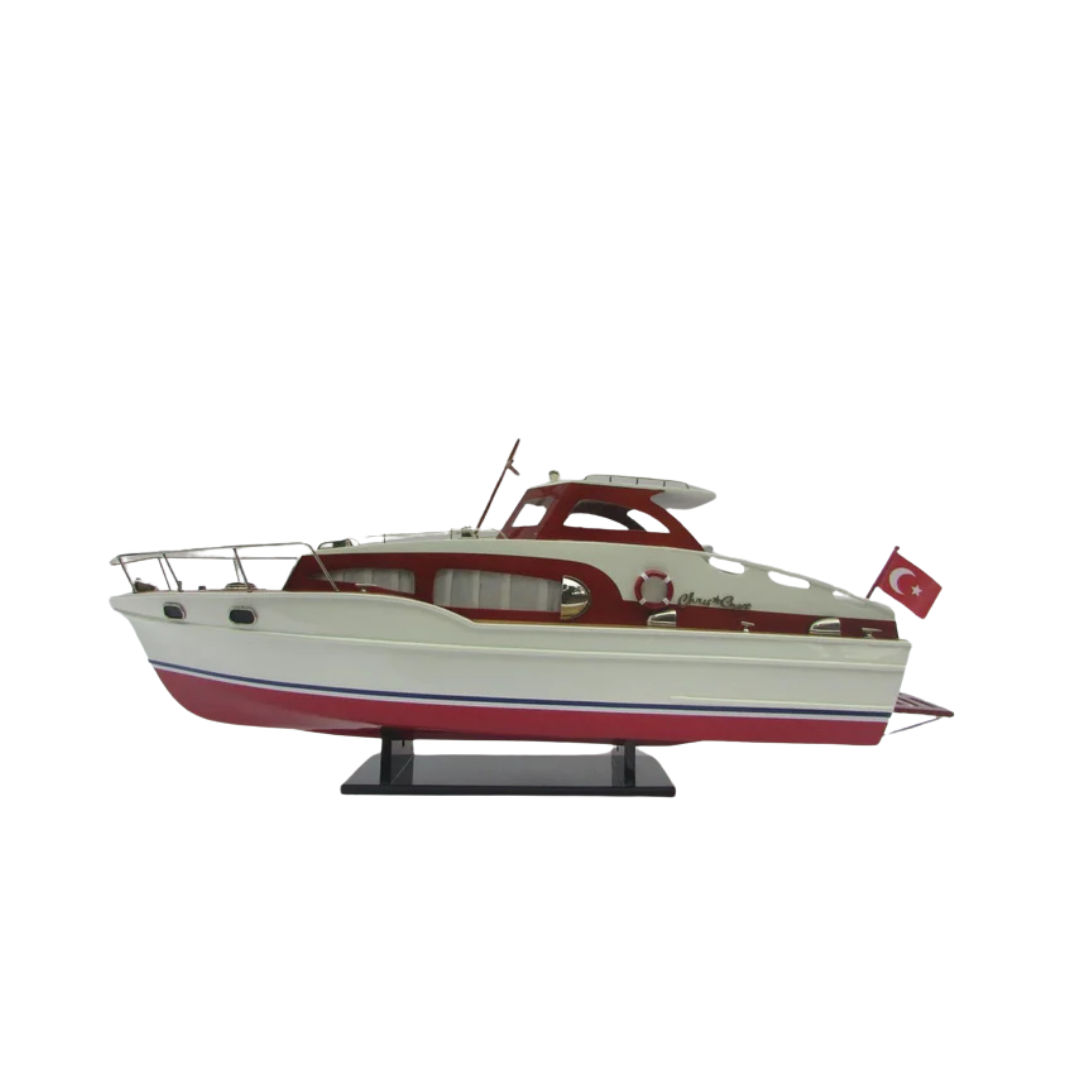 Misiny-Chris Craft Cabin Cruiser - 76 Cm Gemi Maketi