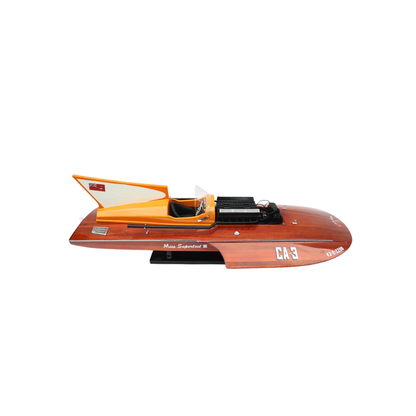 Miss Super Test III Speed Boat Model 30″