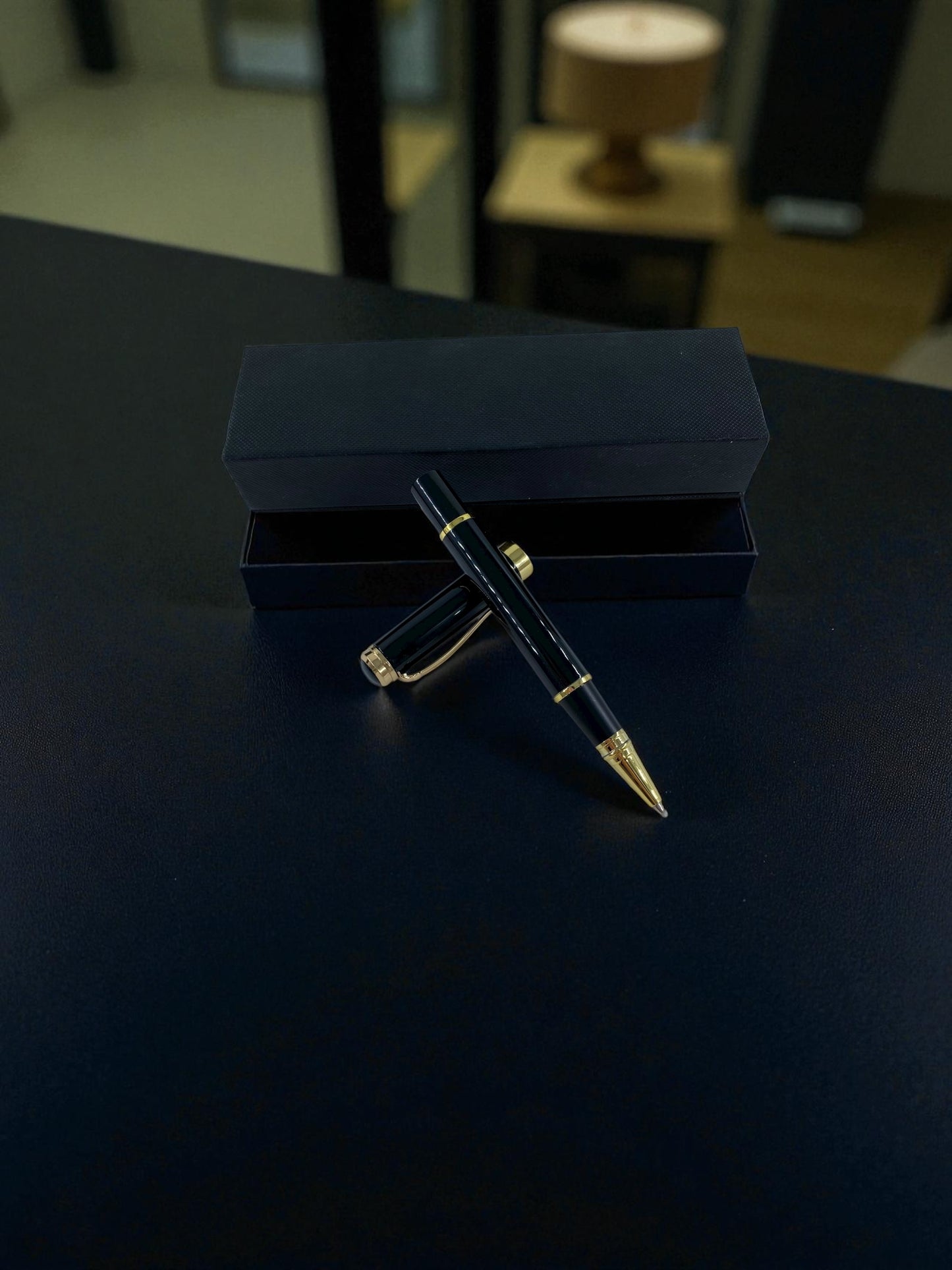 Lüks Siyah Gold Kalem