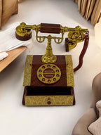Nostaljik Antik Telefon Müzik Kutusu 2007